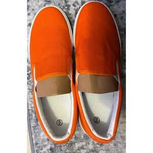 Women’s 10 US / 41 EU Orange Canvas Shoes